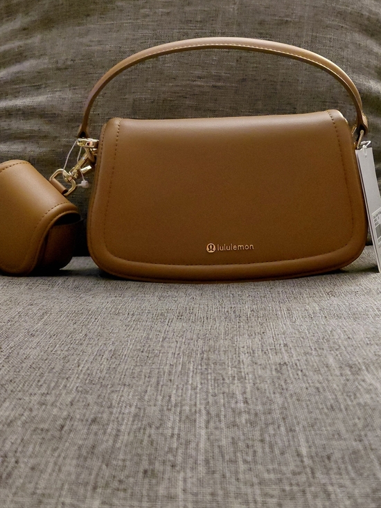 lululemon athletica Handbags - Lululemon Cactus Leathed Mini Purse